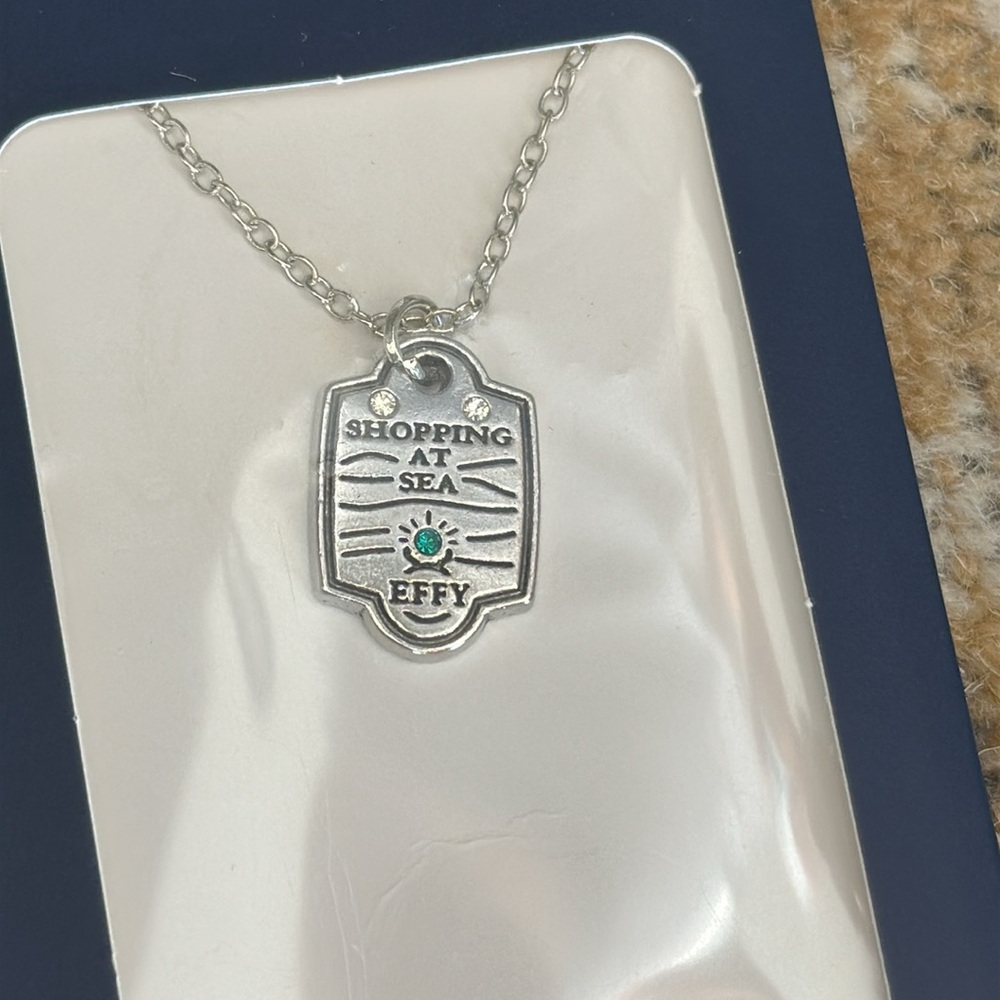 Effy Silver pendant necklace shopping at sea nwt